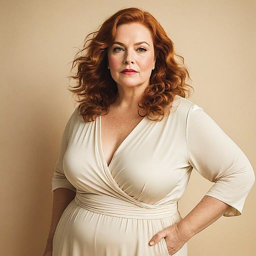 Radiant Photoshoot of a Middle-Aged Woman Radiant Photoshoot of a Middle-Aged Woman