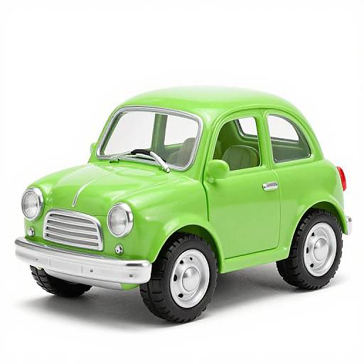 Green Toy Car Illustration