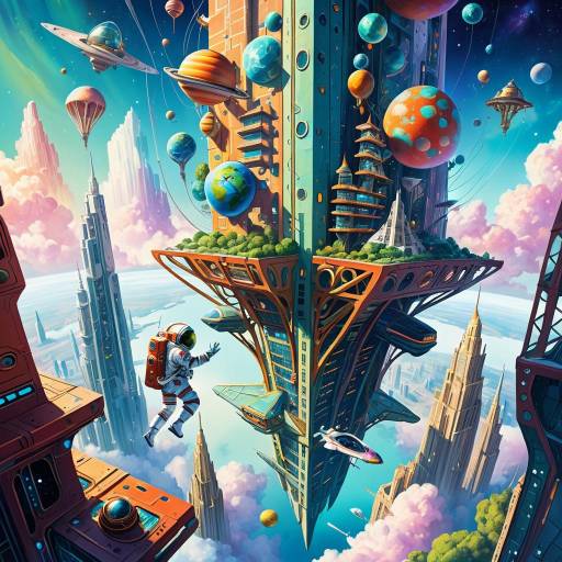 Surreal Space Adventure of a Young Astronaut Surreal Space Adventure of a Young Astronaut