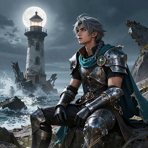 Fantasy Warrior by Stormy Lighthouse