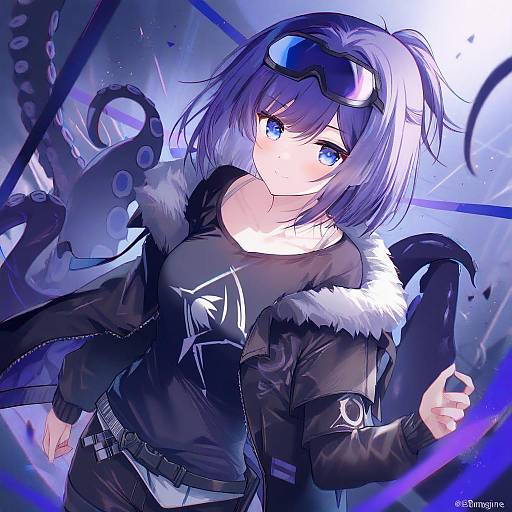 Illustration of Andreana (arknights), arknights in the style of Sousouman