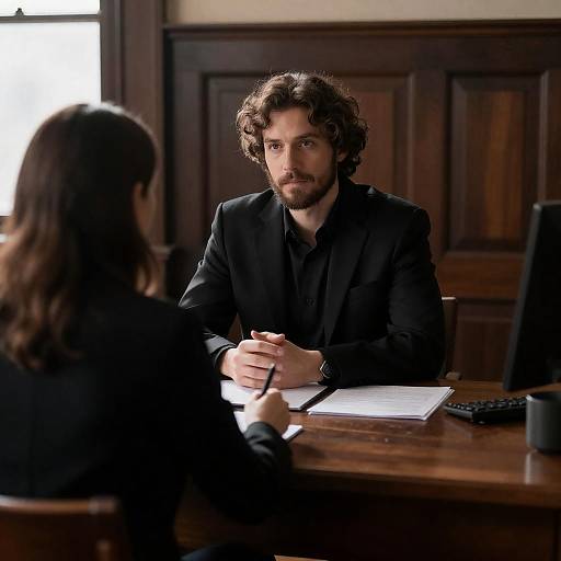 Intimate Conversation in Dimly Lit Room