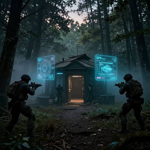 Chaos Insurgency Secret Forest Base