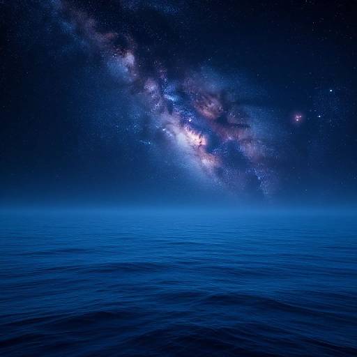 Surreal Ocean and Cosmic Space