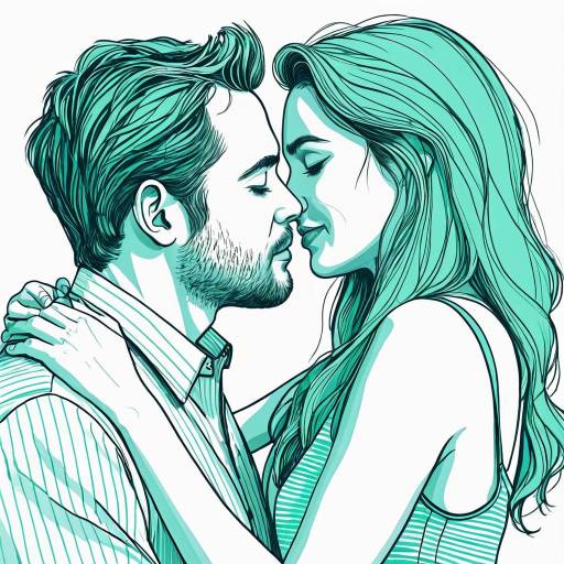 Tender Embrace Digital Sketch