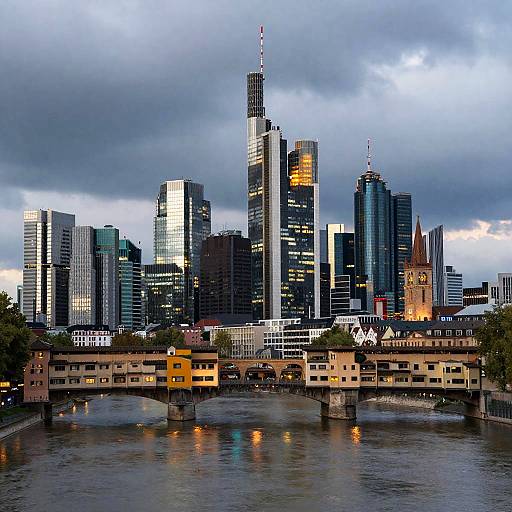 Köln Skyline: Modern & Historic Blend