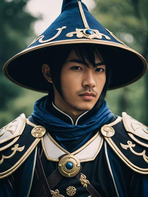 Photorealistic Portrait of Childe Costume