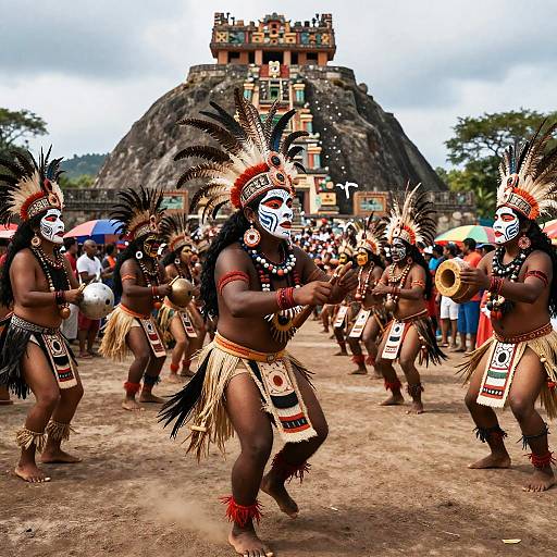 Ancient Purepecha Ceremonial Dance
