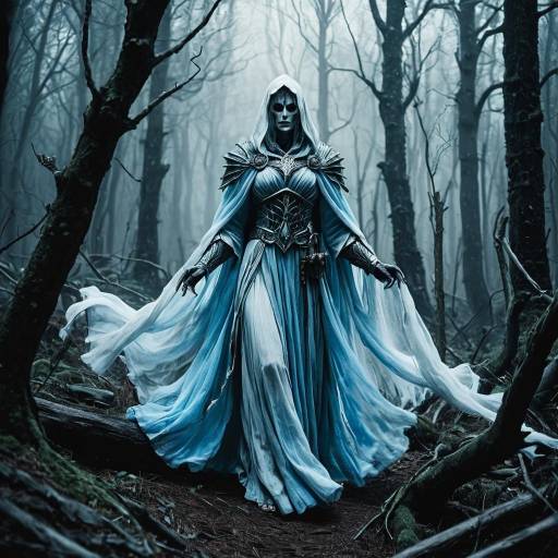 Vengeful Banshee in Mystical Forest