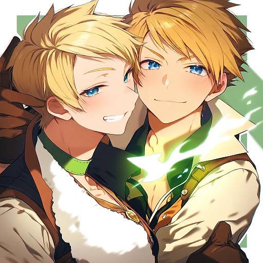 Illustration of Guy cecil, tales of (series) in the style of Muroku (aimichiyo0526)