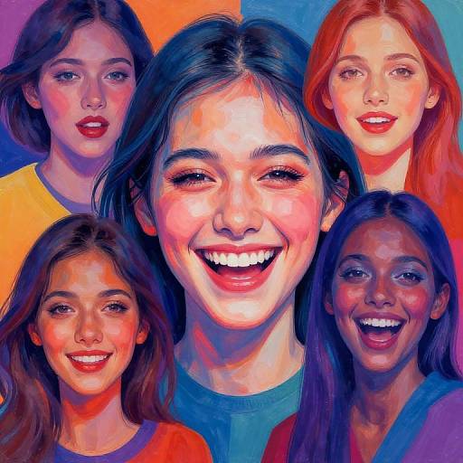 Psychedelic Hyperreal Emotional Abstractions