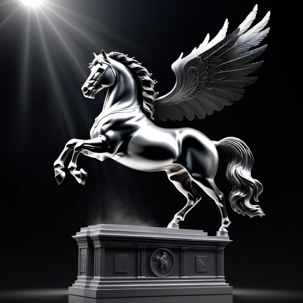 Noble Stallion of Rome in Stunning Detail