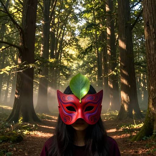 Mystical Forest Masked Serenity