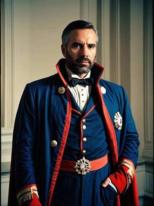 Man in Historical Grant Costume