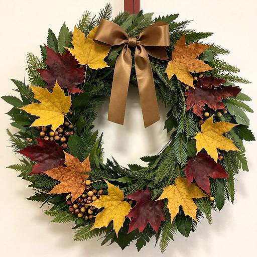 Elegant Fall Wreath Tutorial