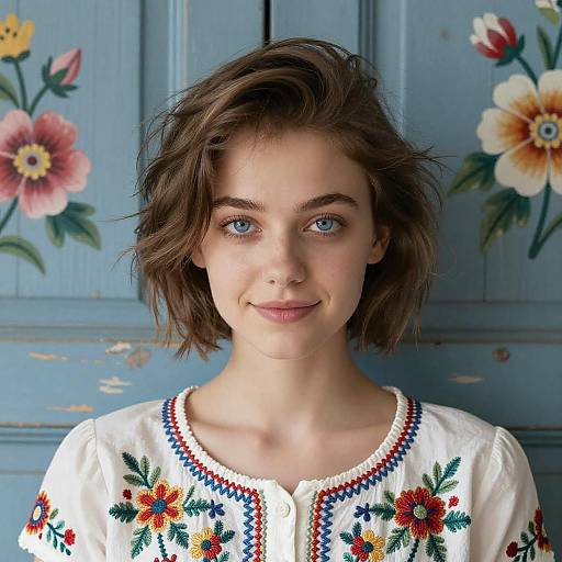 Charming Portrait of a Young Woman