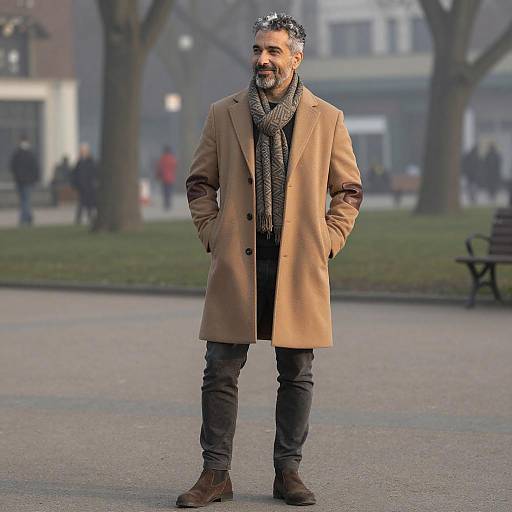 Urban Levantine Man in Morning Light