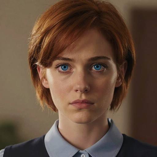 Realistic CGI Portrait of Young Woman