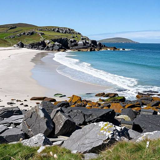 Keel Beach on Achill Island
