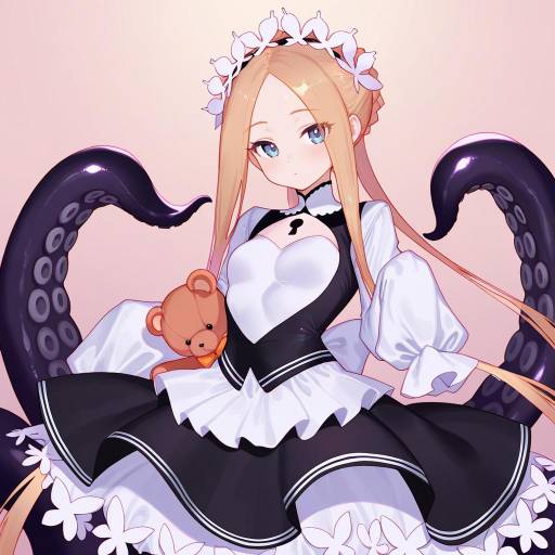 Illustration of Abigail williams (festival outfit) (fate), fate/grand order in the style of Eonsang