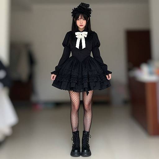 Victorian Gothic Lolita Halloween Costume