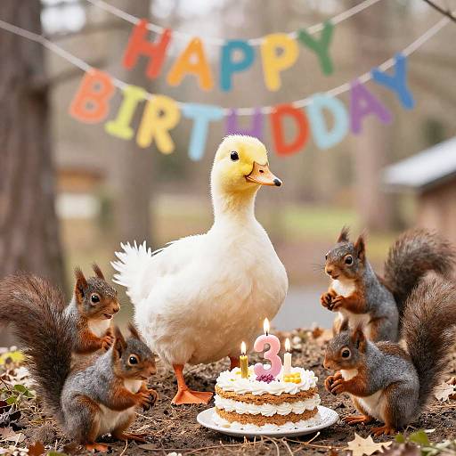 Whimsical Duck Birthday Party