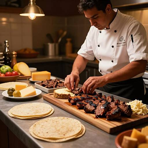 Authentic Modern Mexican Kitchen Scene