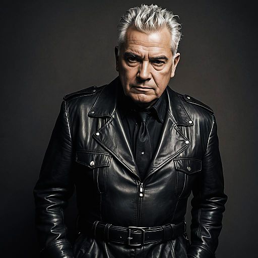 Grumpy Leather Enthusiast Photo Shoot Grumpy Leather Enthusiast Photo Shoot