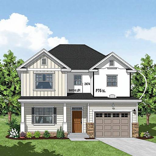 Cottage Style 3 Bed House Plan