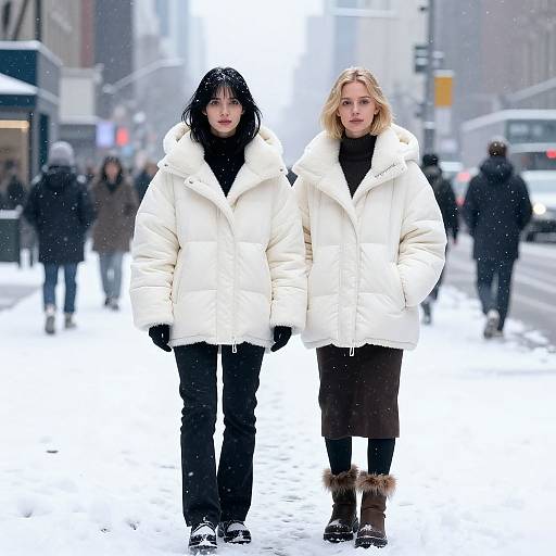Winter Street Style: Oversized Shearling Jackets