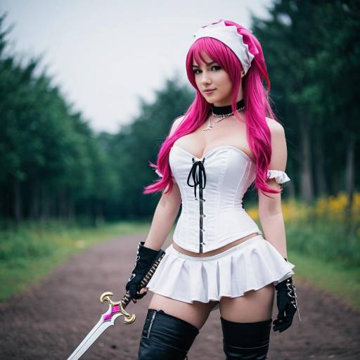 Vivid Jewelry Bonney Cosplay Outfit Design