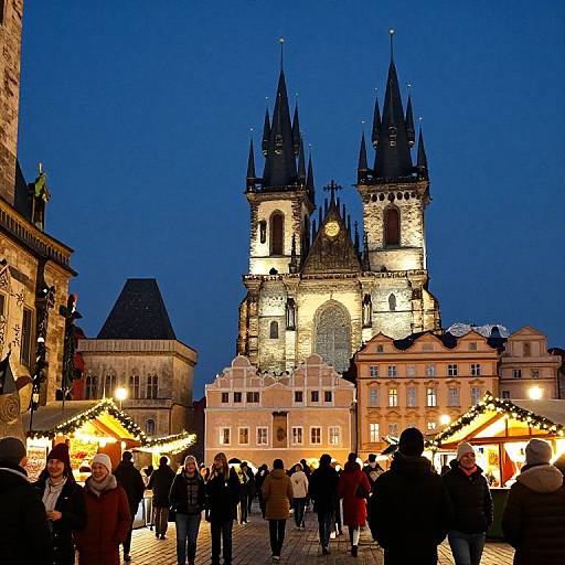 Christmas Market at Old Town Square Prague