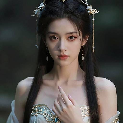 Detailed Fantasy Girl Portrait