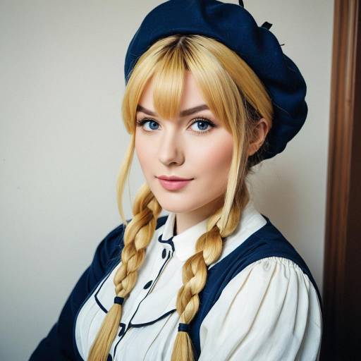 Cosplay photo of agnes claudel. Costume clothes