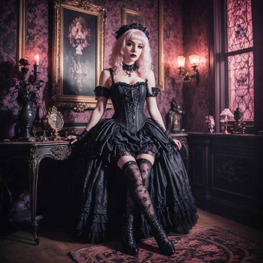 Ethereal Pastel Goth Princess Outfit