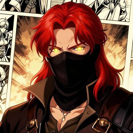 Neo-Victorian Anime Cowboy Bounty Hunter