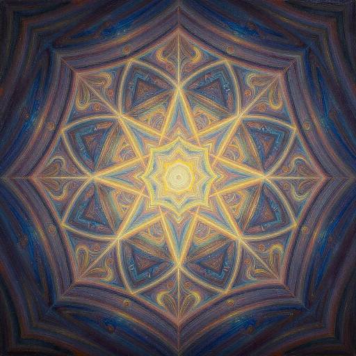 Surreal Psychedelic Sacred Geometry Art