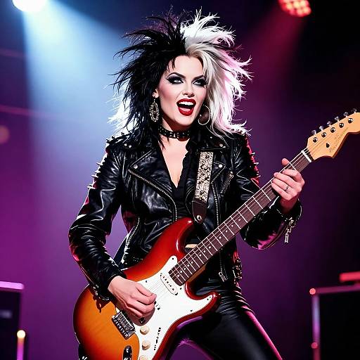 Cruella Deville Glam Rock Star