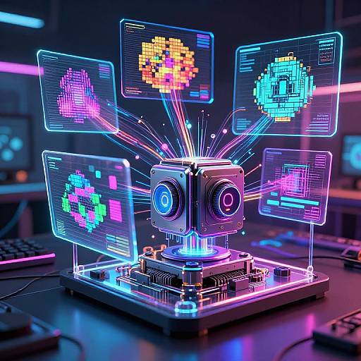 Cyberpunk AI PNG Generation Setup