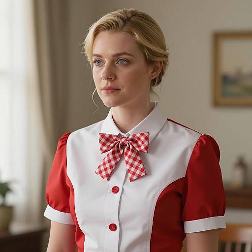 Elegant Mrs. Potts Costume Portrait