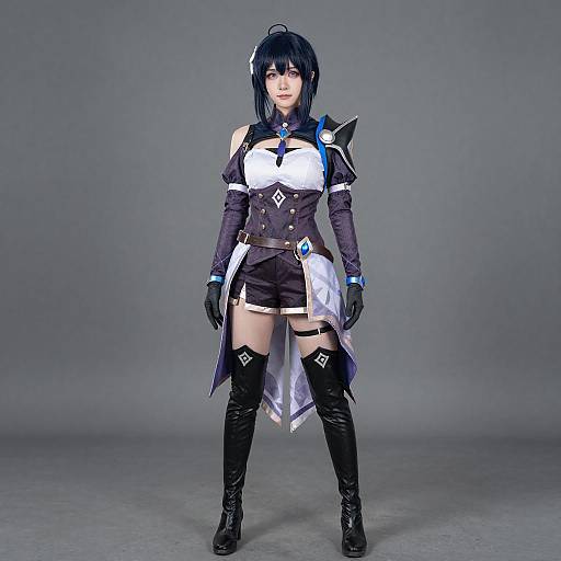 Cosplay photo of morgan (female) (fire emblem). Costume clothes