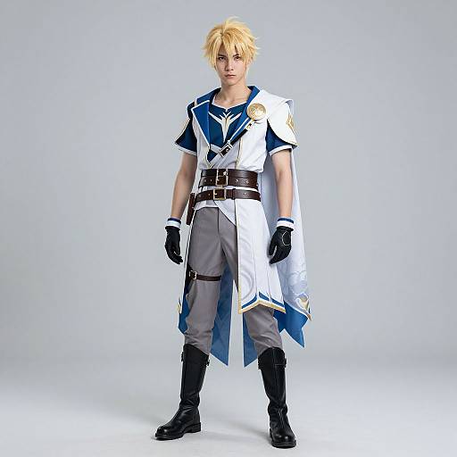 Cloud Final Fantasy Costume Full Body