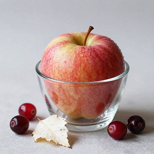 Photorealistic Still Life with Apple
