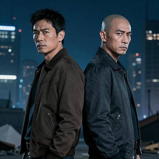 Dramatic Standoff in Urban Setting