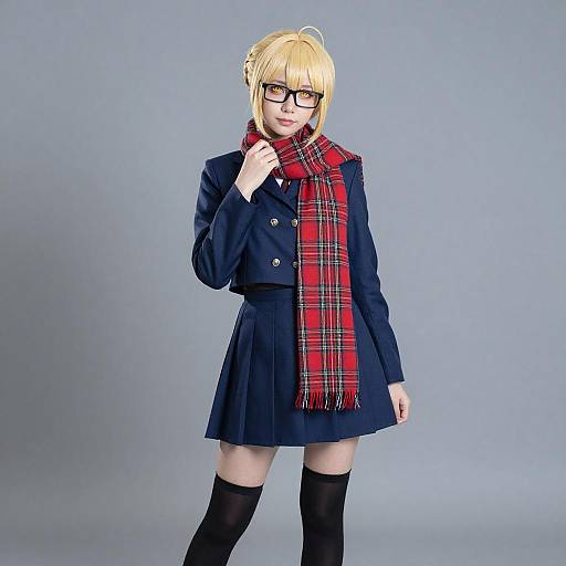 Cosplay photo of mysterious heroine x alter (first ascension) (fate). Costume clothes