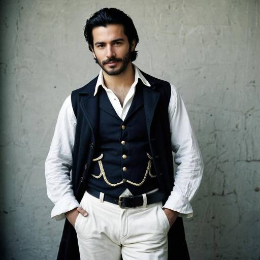Man in Traditional French Costume