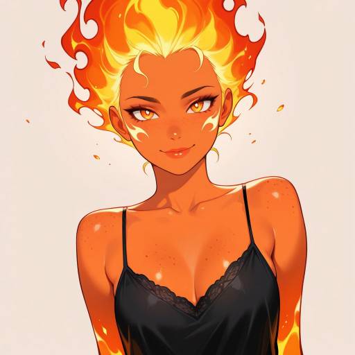 Majestic Phoenix Humanoid Portrait Majestic Phoenix Humanoid Portrait