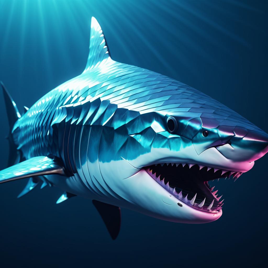 Cinematic Shark: Scaled and Fierce