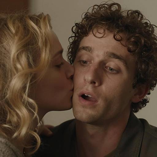 Warm Intimacy: A Close-Up Moment