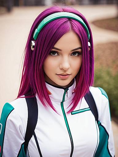 Lifestyle costume photo of Anemone (eureka seven). Cosplay clothes